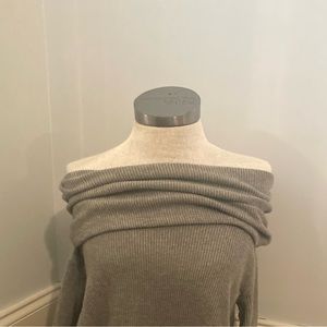 Shore off shoulder sweater